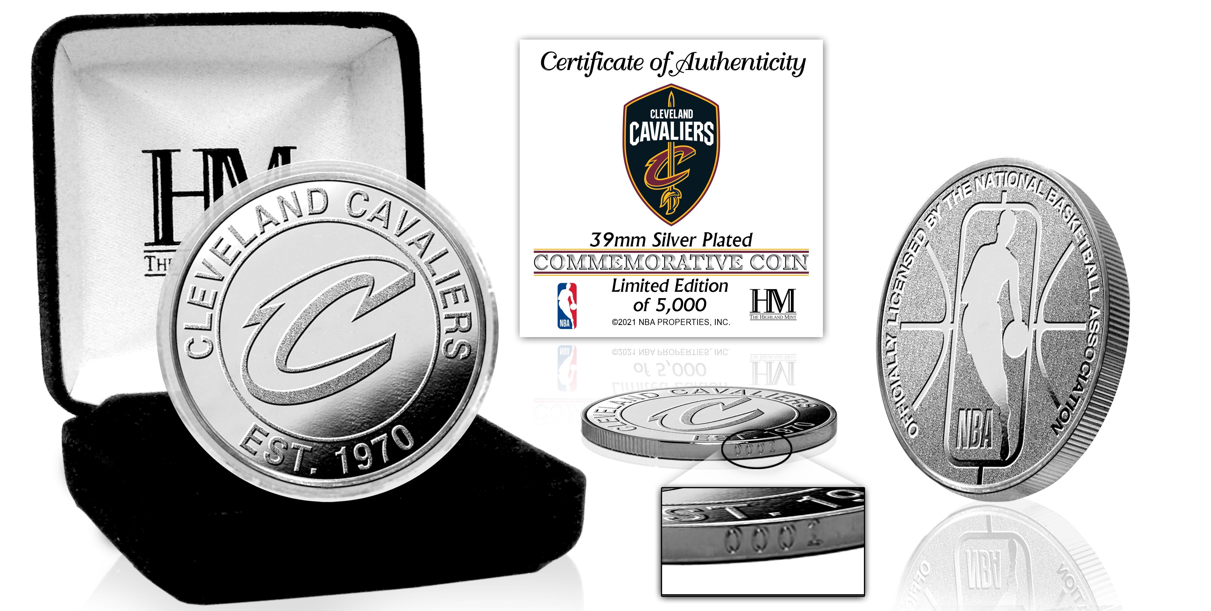 Cleveland Cavaliers Silver Mint Coin