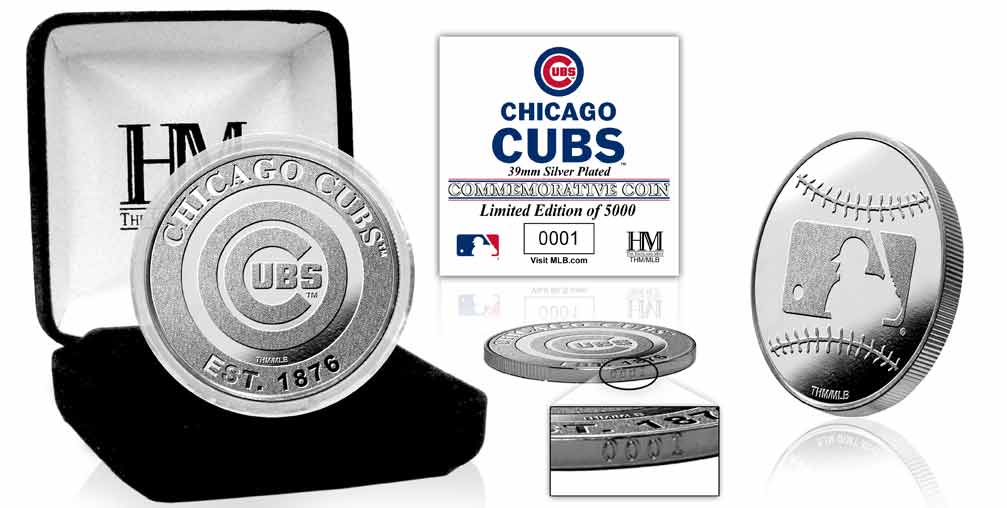 Chicago Cubs Silver Coin