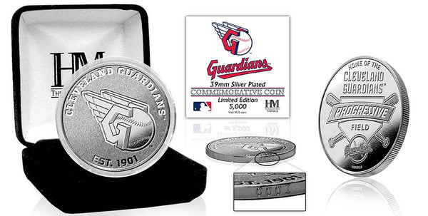 Cleveland Guardians Silver Mint Coin
