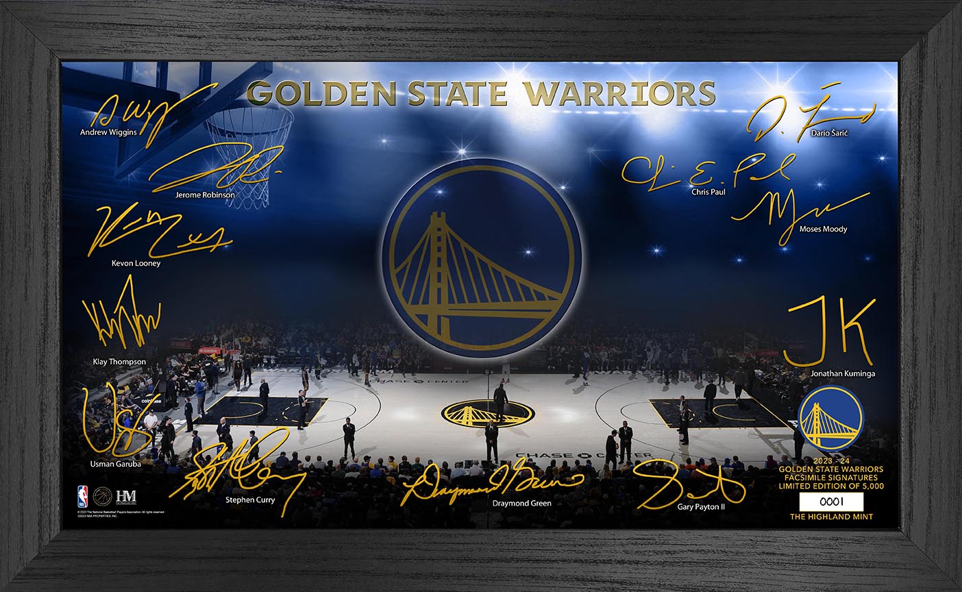 Golden State Warriors 2023-24 Signature Court