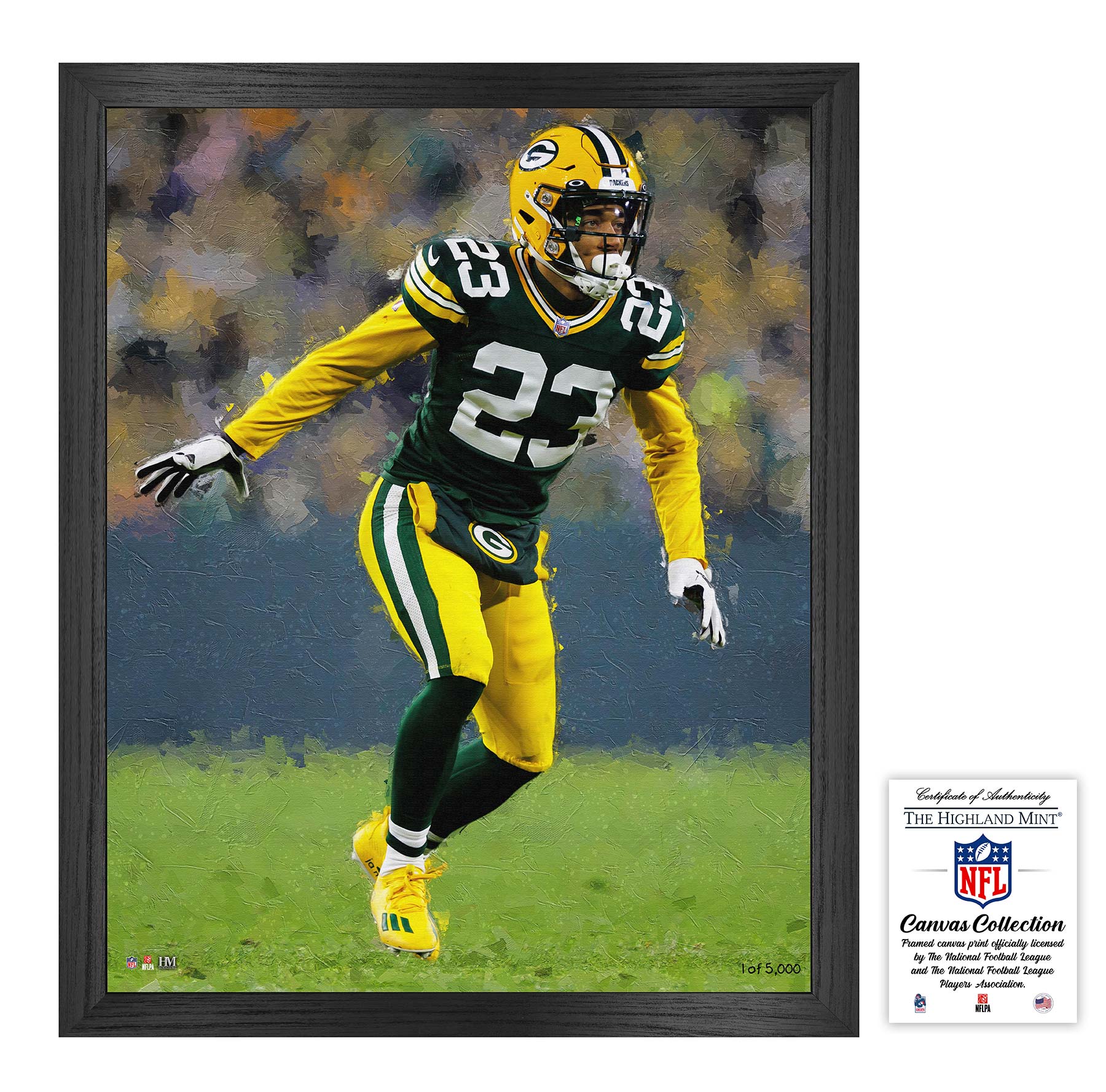 Jaire Alexander Framed Canvas