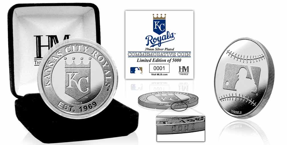 Kansas City Royals Silver Coin