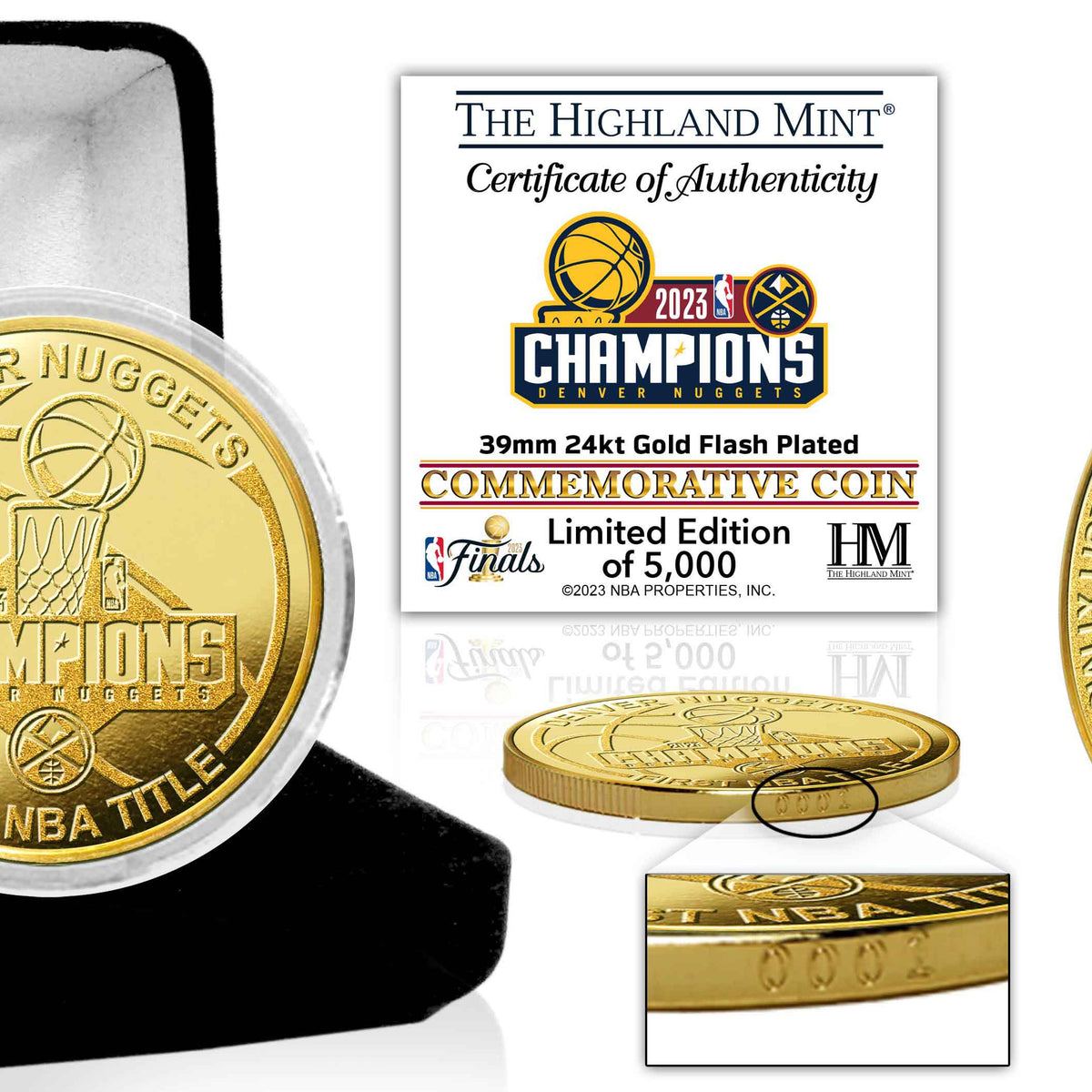 Highland Mint Tampa Bay Buccaneers Super Bowl LV Champions Gold Mint Coin  in 2023