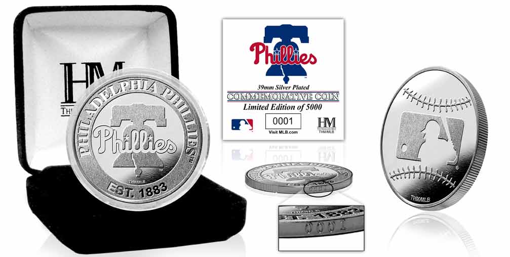 Philadelphia Phillies Silver Coin