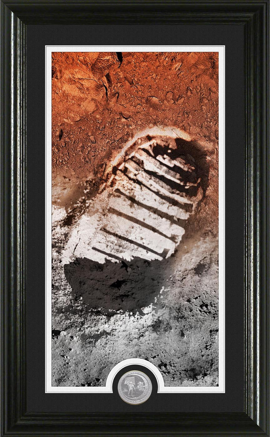 Moon Landing Footprint Supreme Photomint