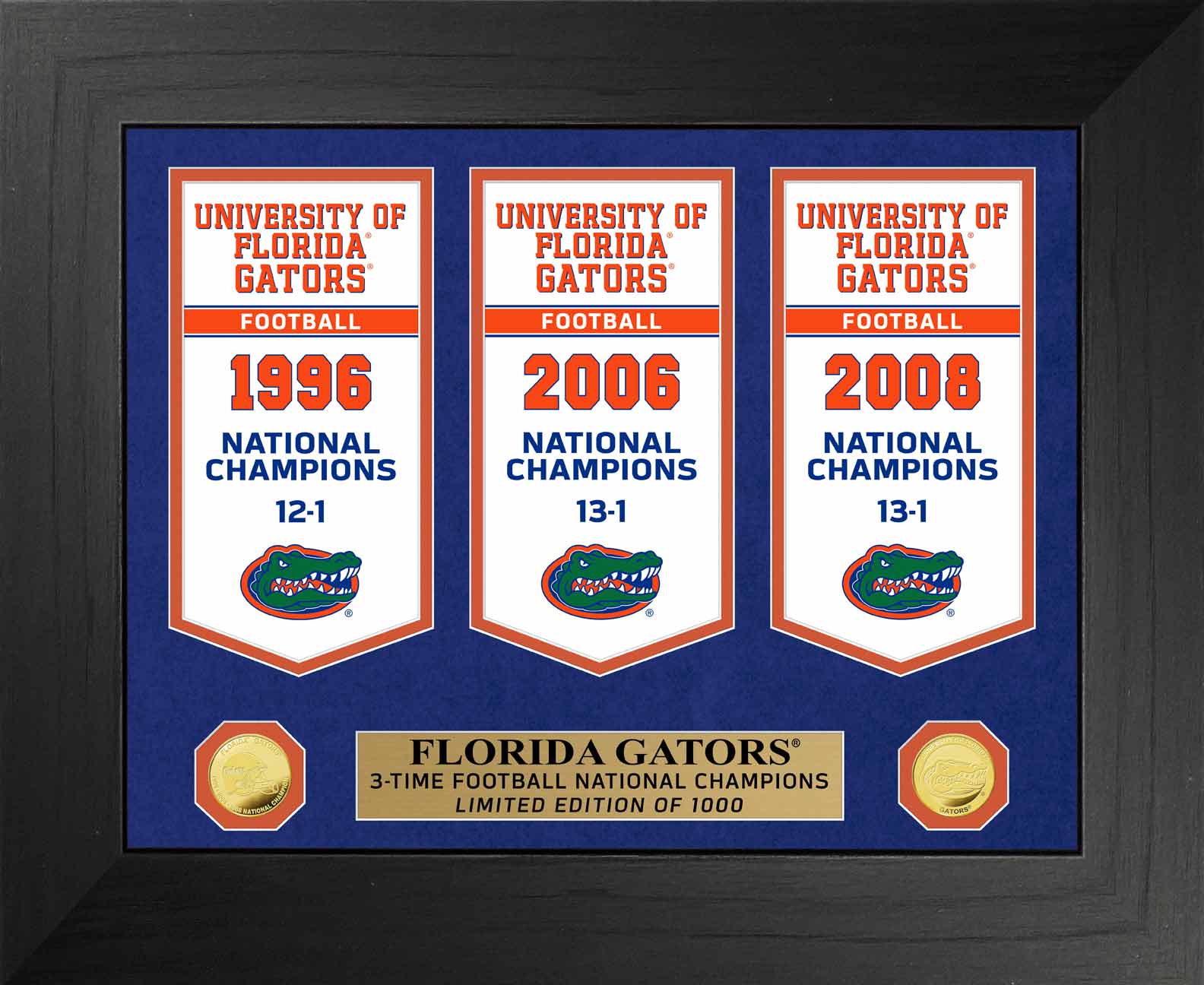 University of Florida Gators National Champions Deluxe Banner Collection