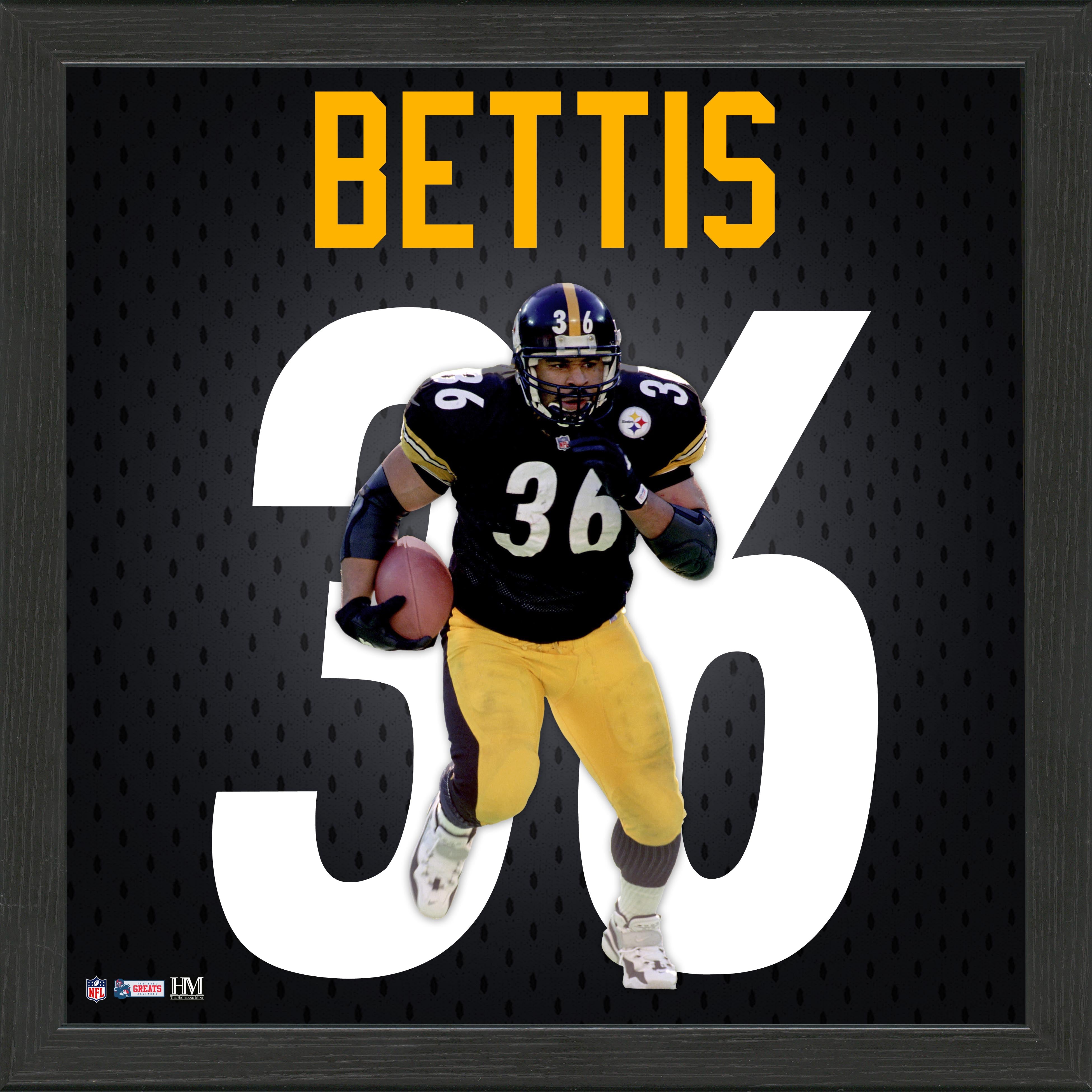 Jerome Bettis Jersey Number Frame