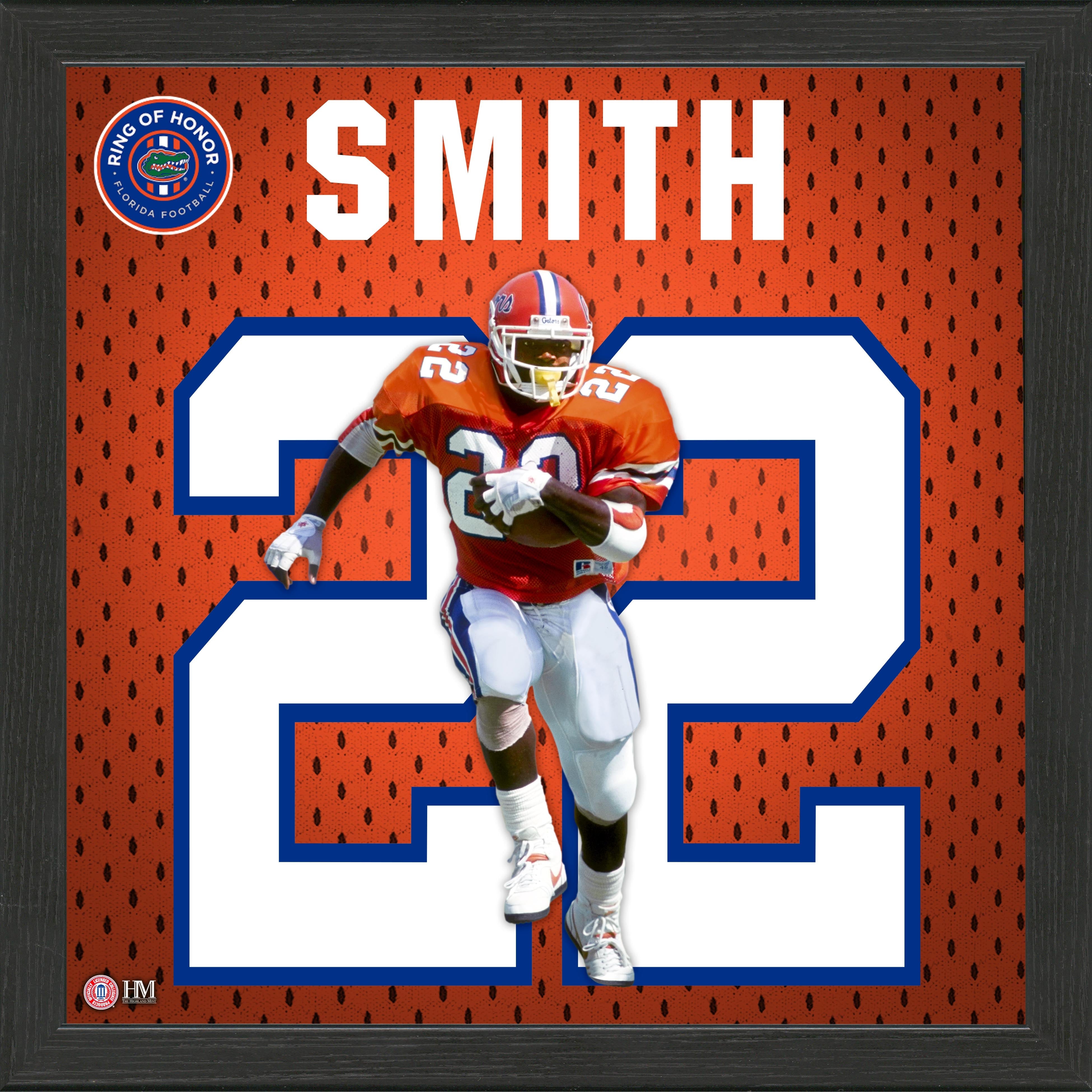 Emmitt Smith Ring of Honor Jersey Framed Photo