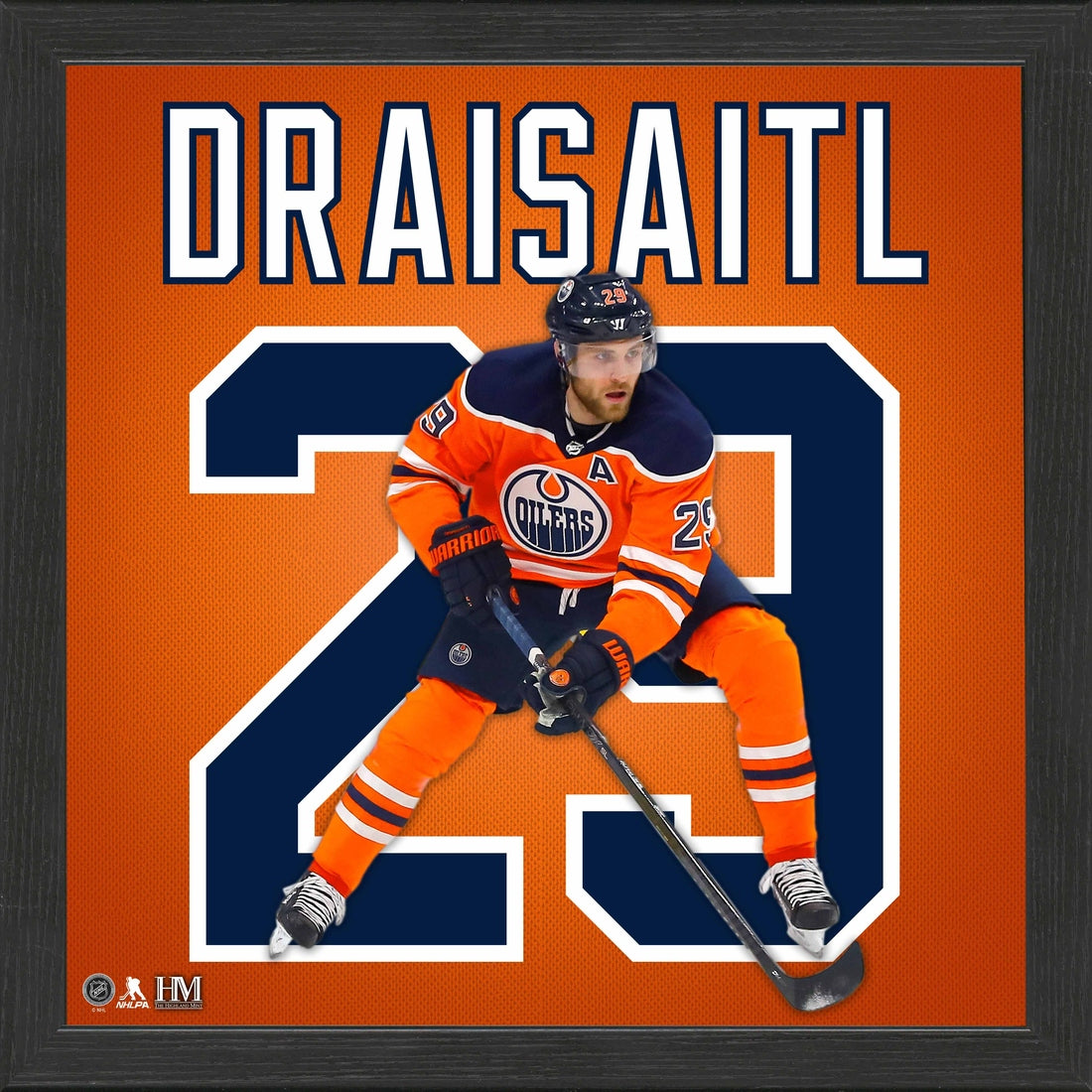 Leon Draisaitl Impact Jersey Frame