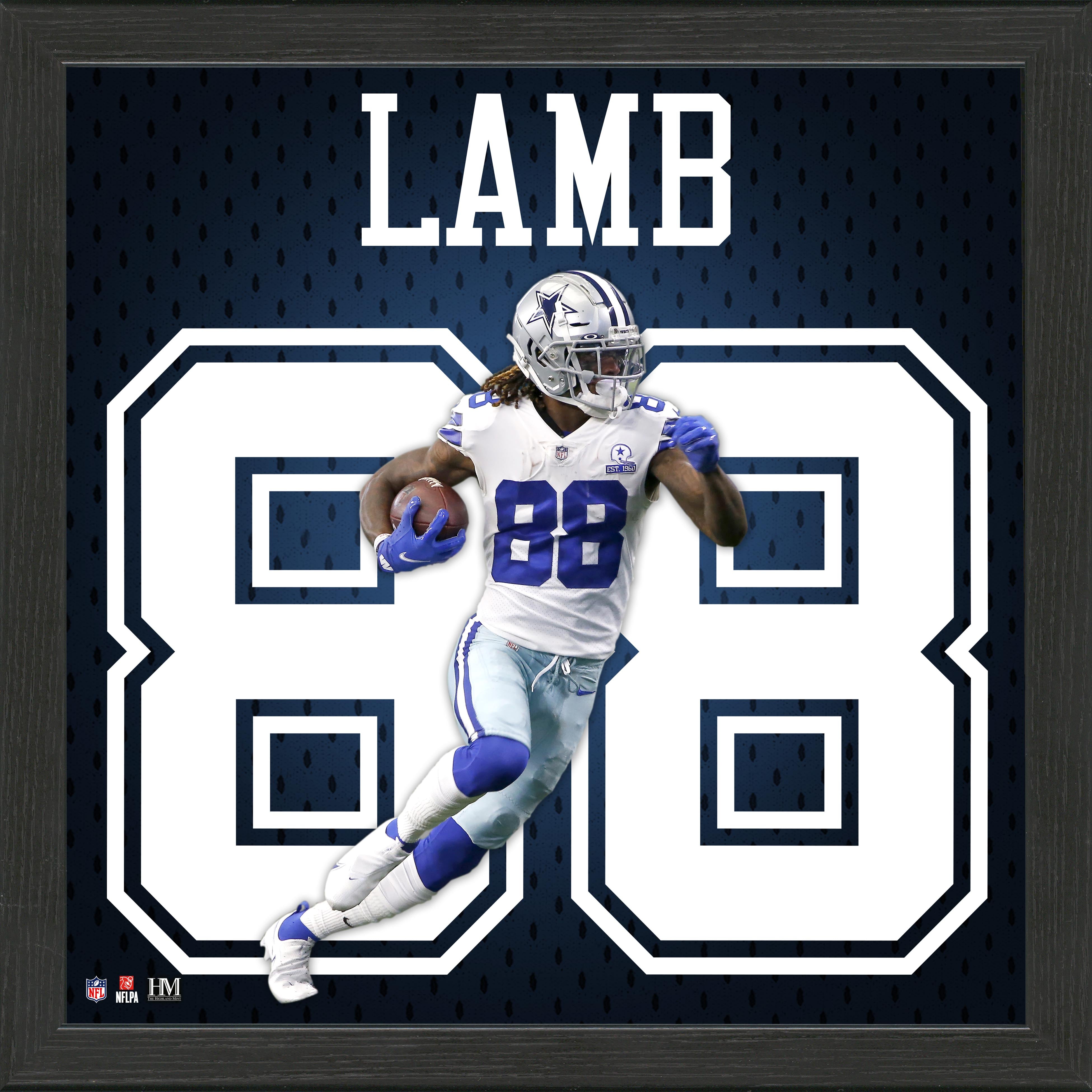 CeeDee Lamb Impact Jersey Frame