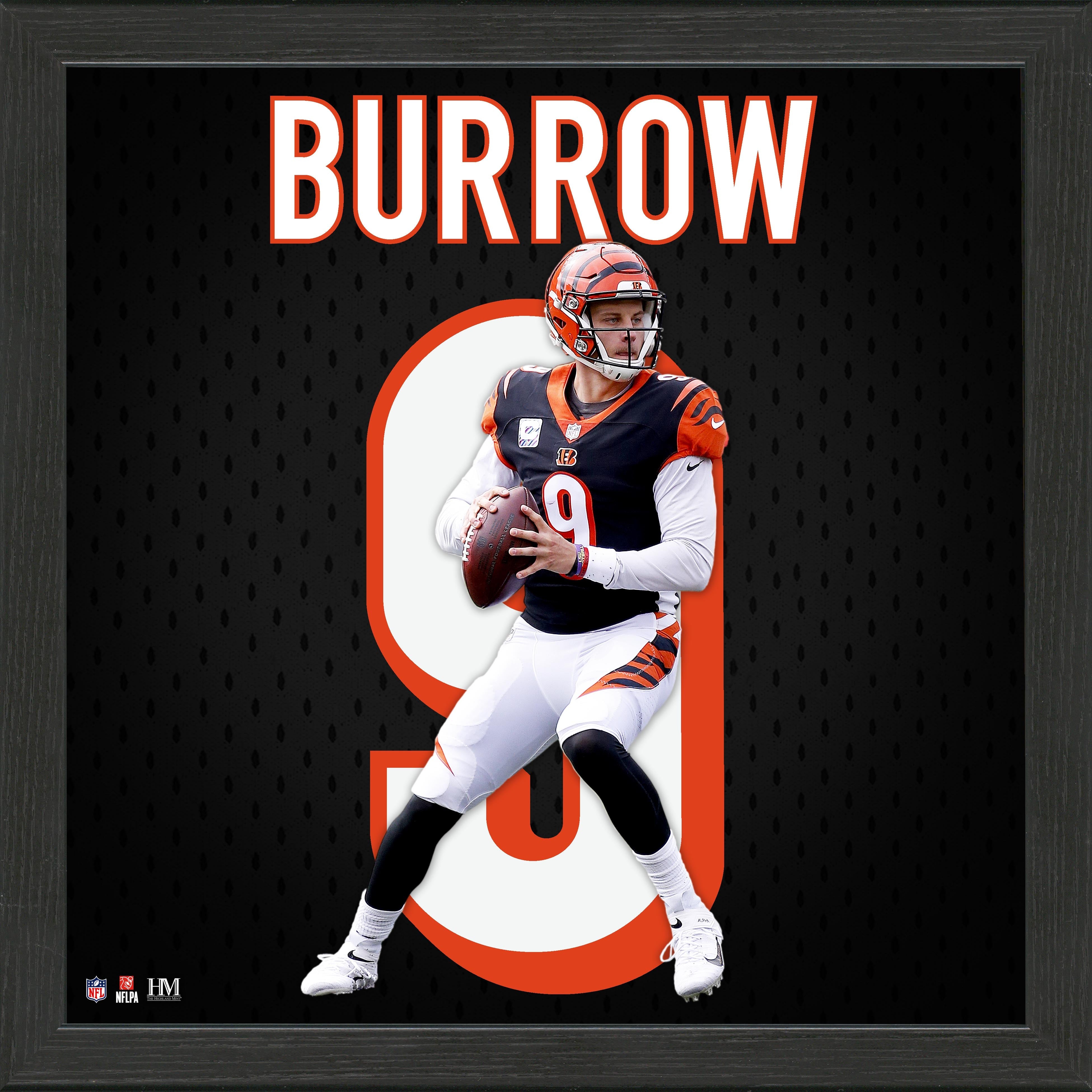 Joe Burrow Impact Jersey Frame