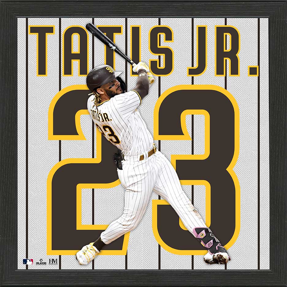 Fernando Tatis Jr Impact Jersey Frame