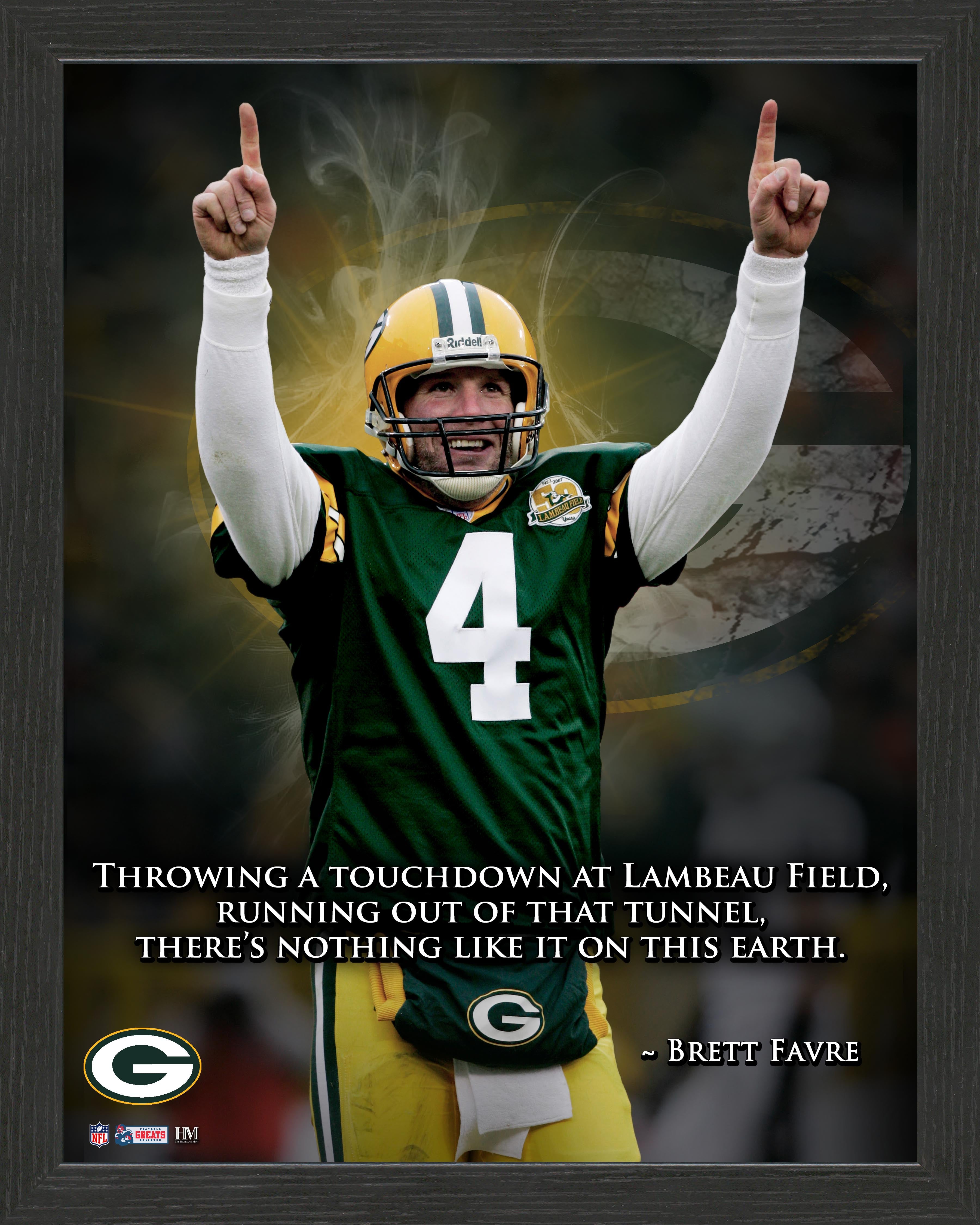 Brett Favre Inspiration Frame