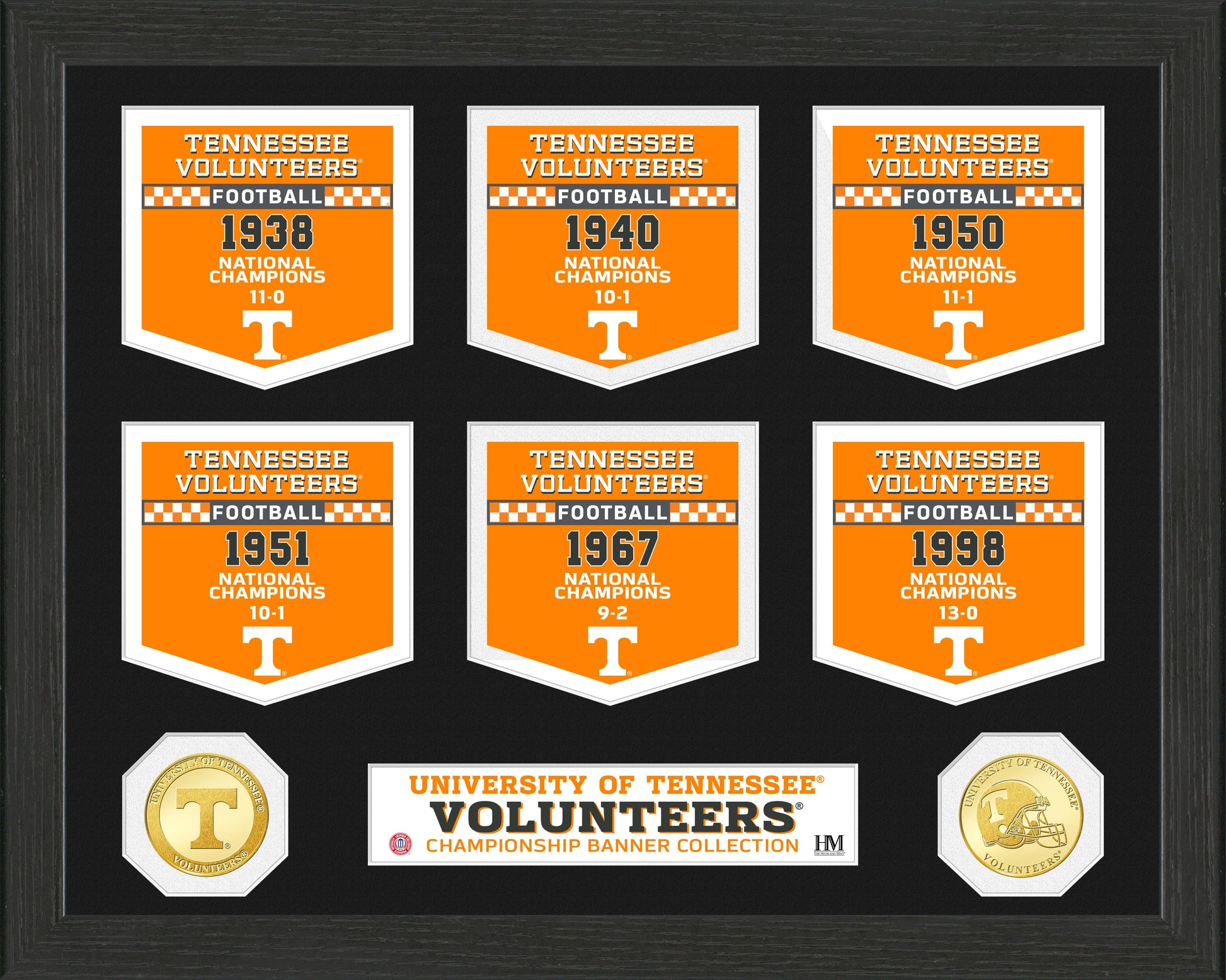 University of Tennessee Volunteers National Champions Banner Collection Photo Mint