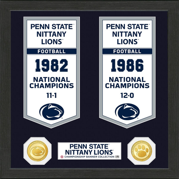 Penn State University Bronze Coin Banner Collection Photo Mint