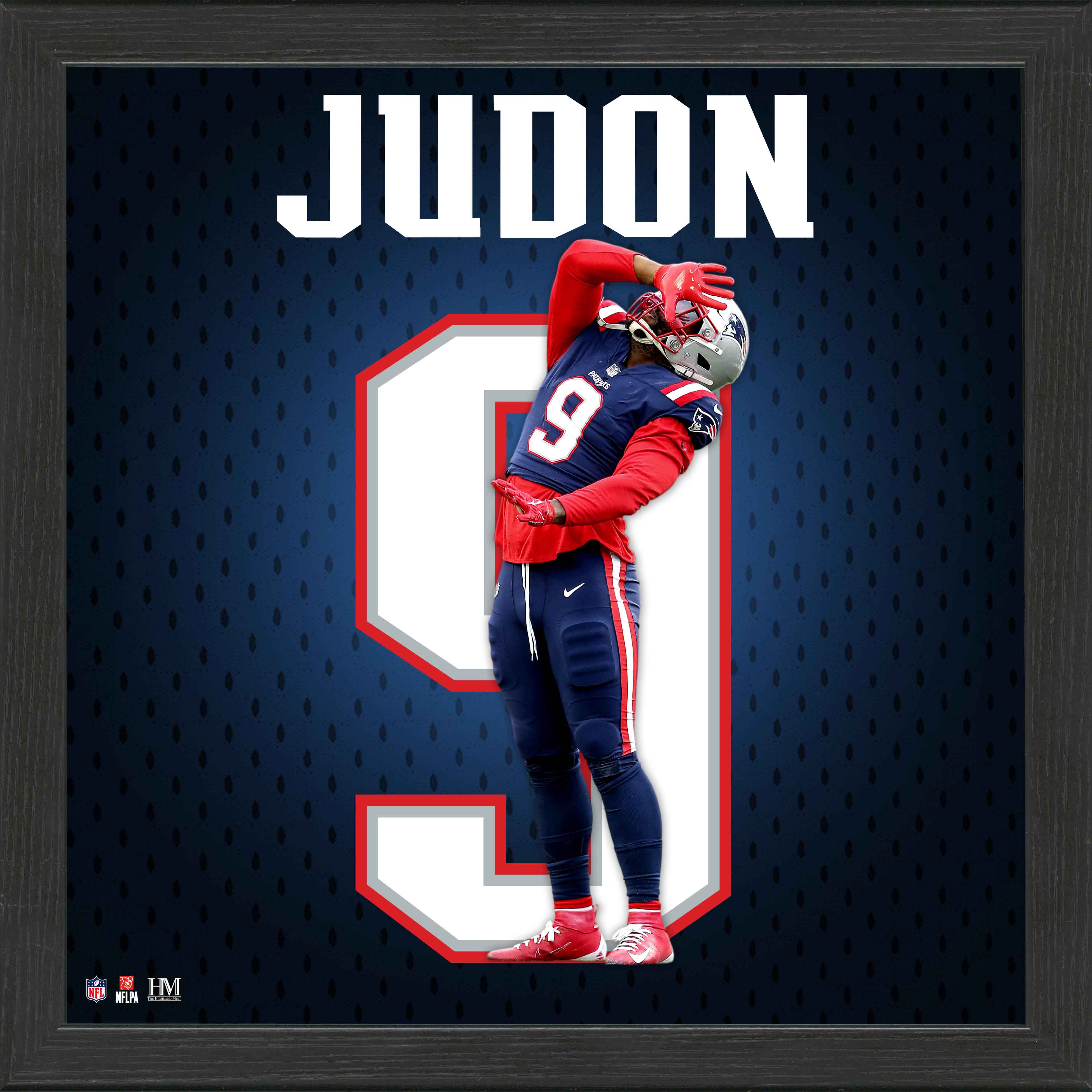 Matthew Judon NFL Impact Jersey Frame