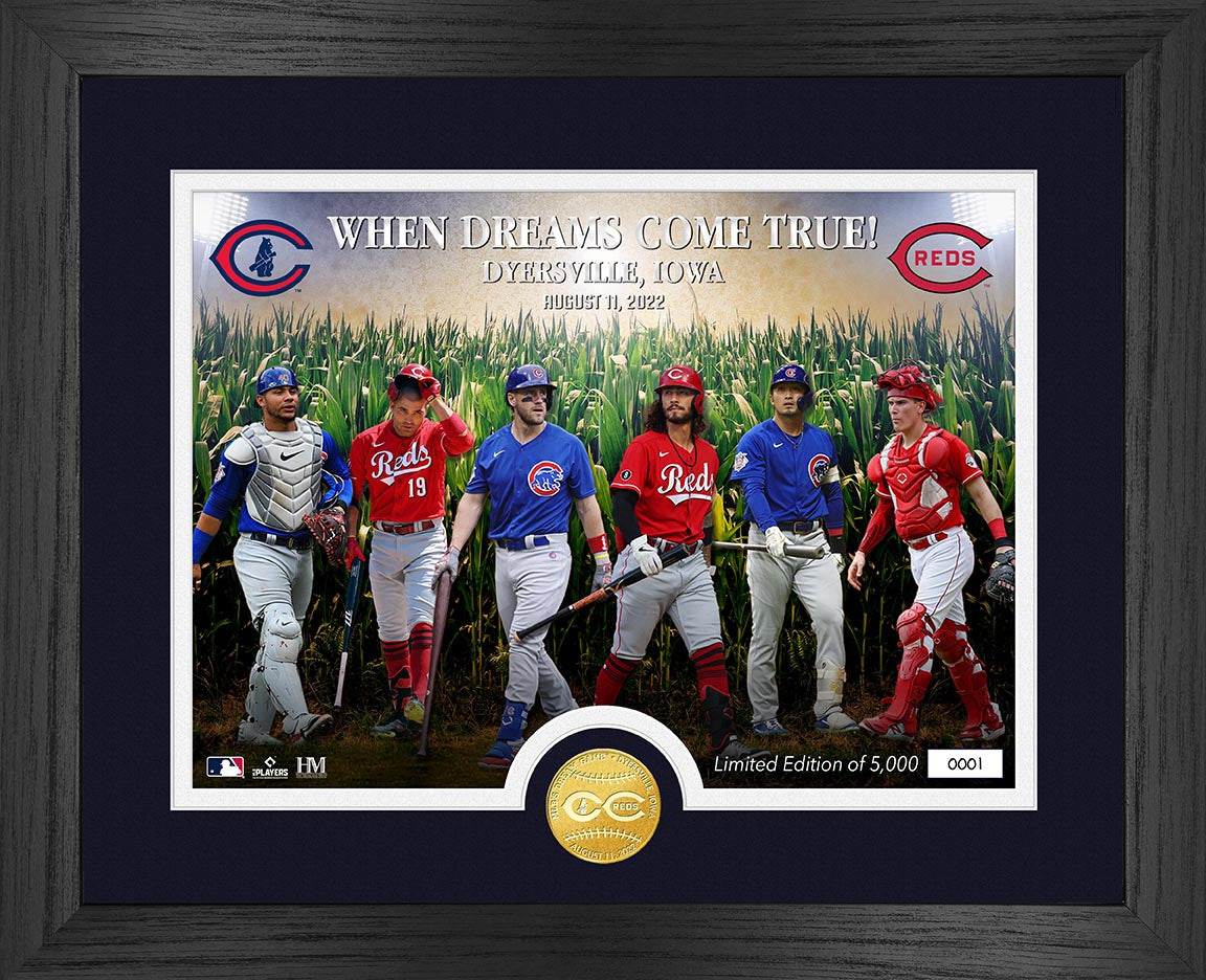 Chicago Cubs vs Cincinnati Reds MLB Field Of Dreams 2022 Bronze Coin Photo Mint