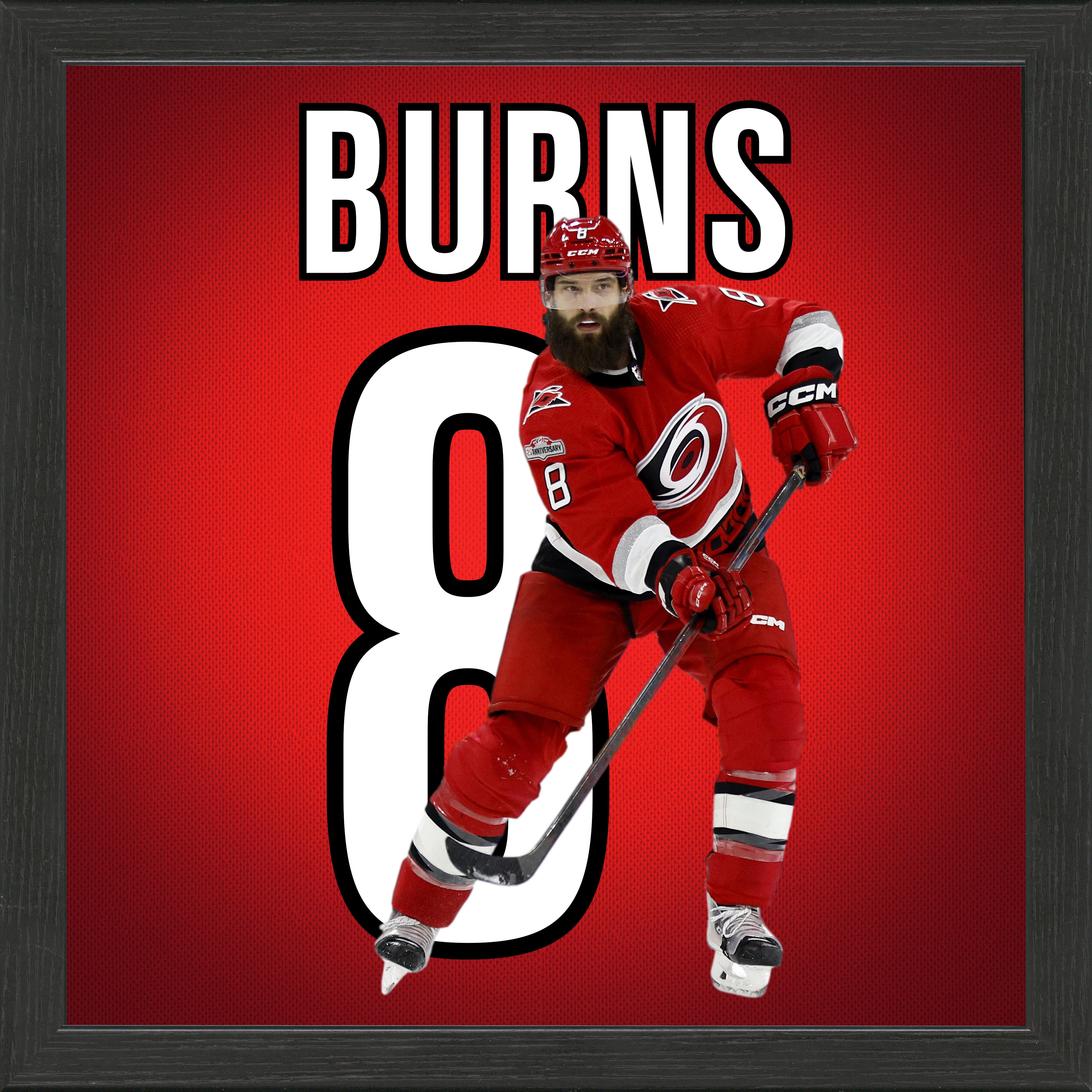 Brent Burns Carolina Hurricanes IMPACT Jersey Frame