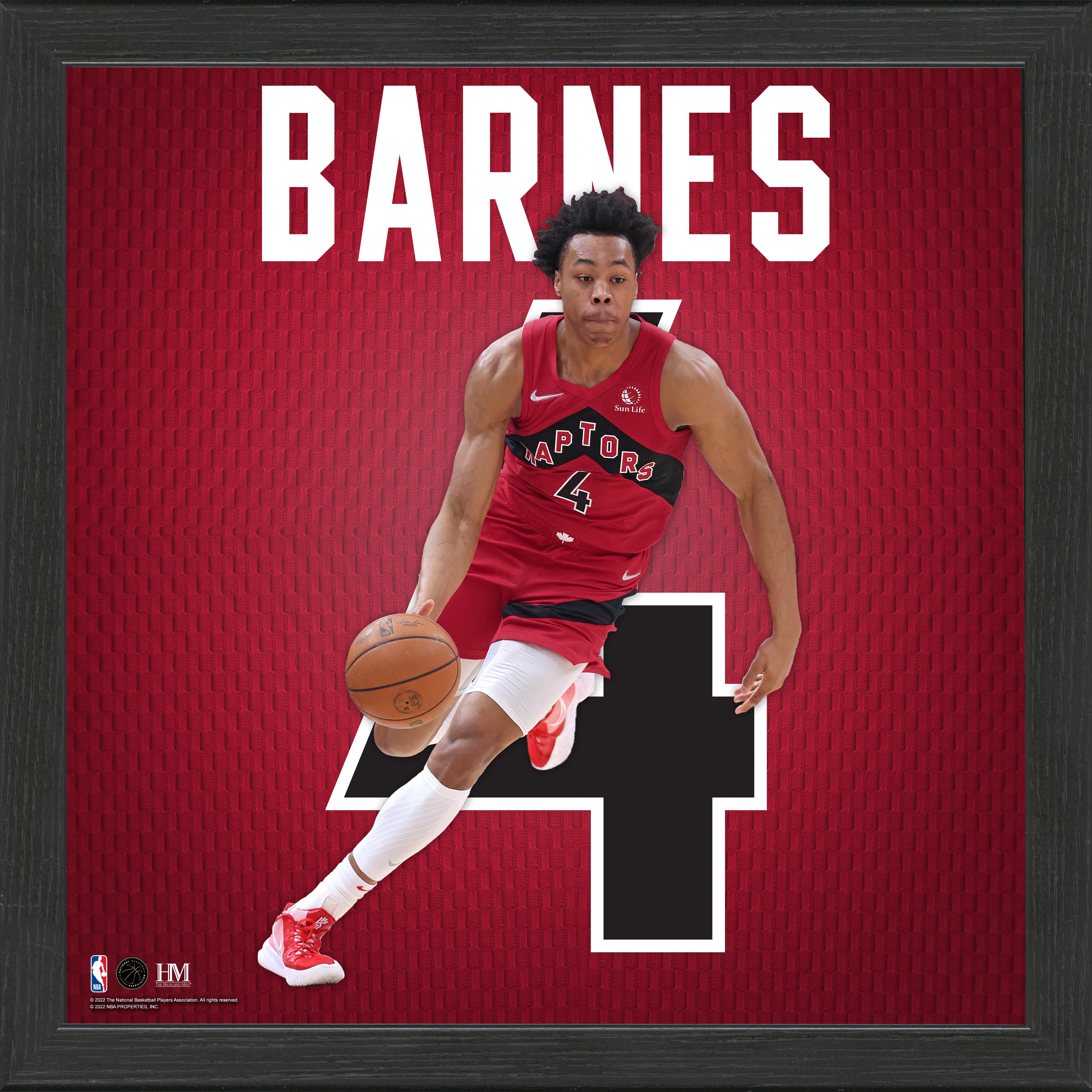 Scottie Barnes Impact Jersey Frame