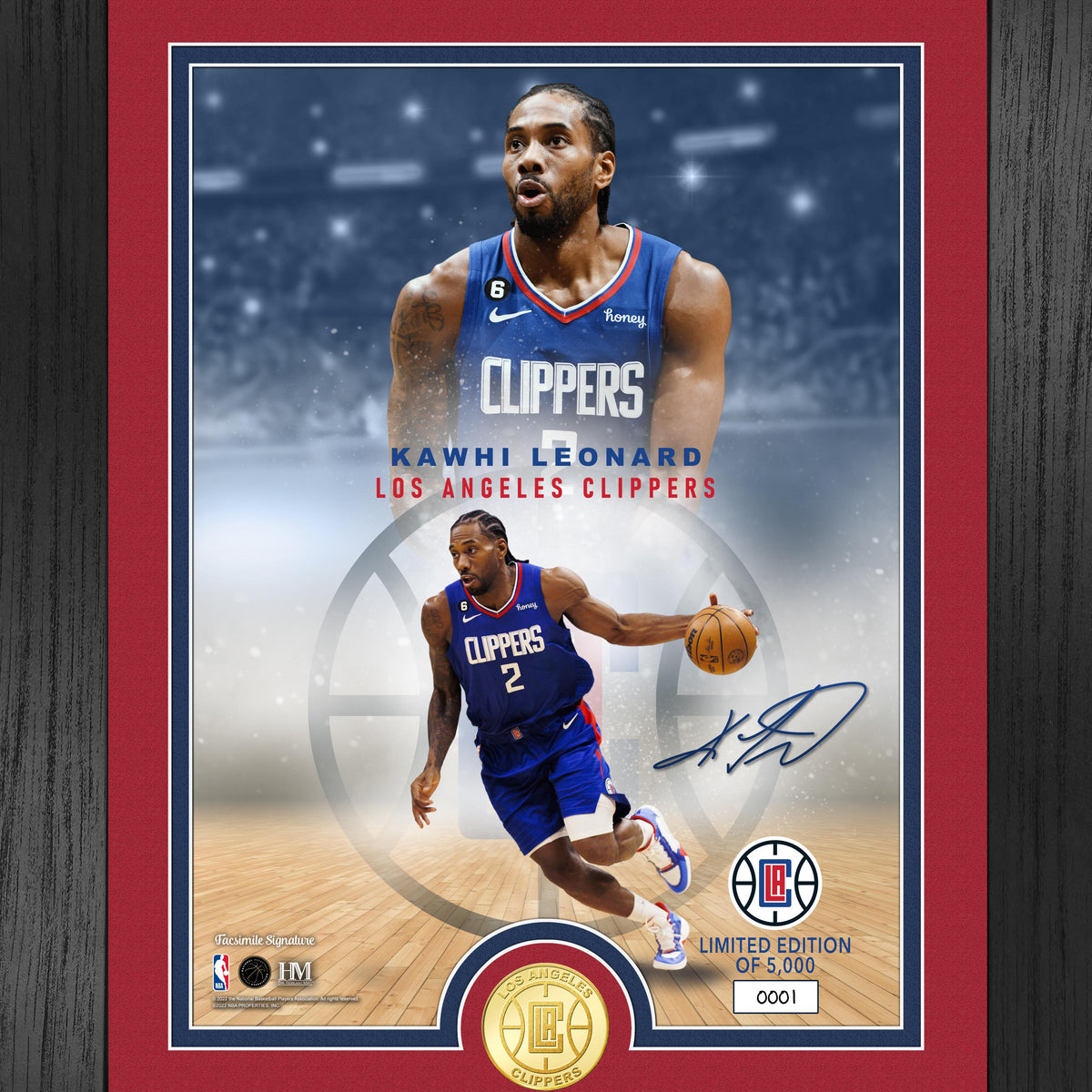 Kawhi Leonard Legends Bronze Coin Photo Mint