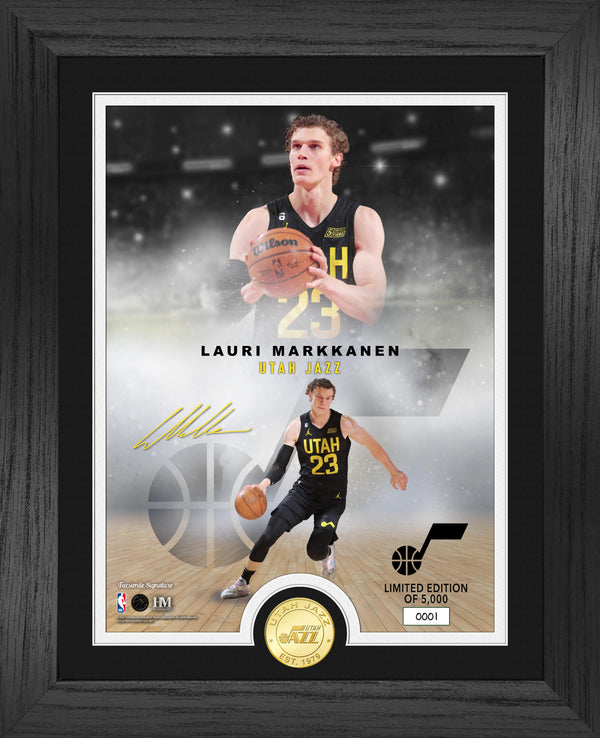 Lauri Markkanen Legends Bronze Coin Photo Mint