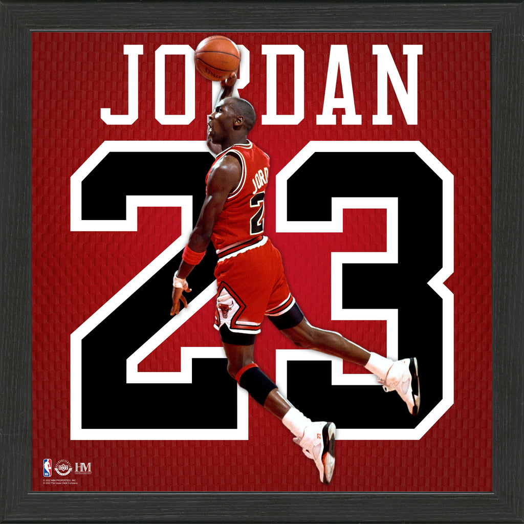 Michael Jordan Chicago Bulls Impact Jersey Frame - Main Image