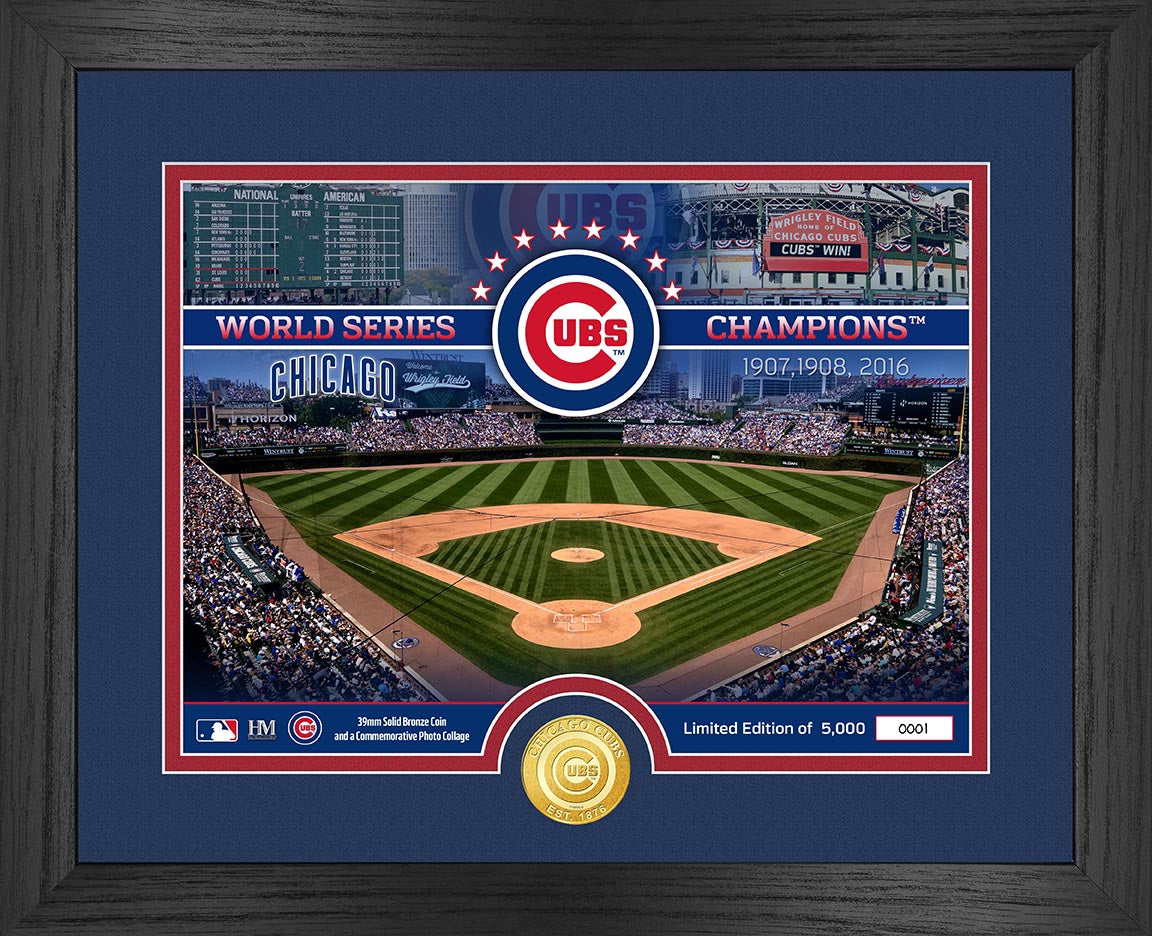 Chicago Cubs Bronze Coin Photo Mint