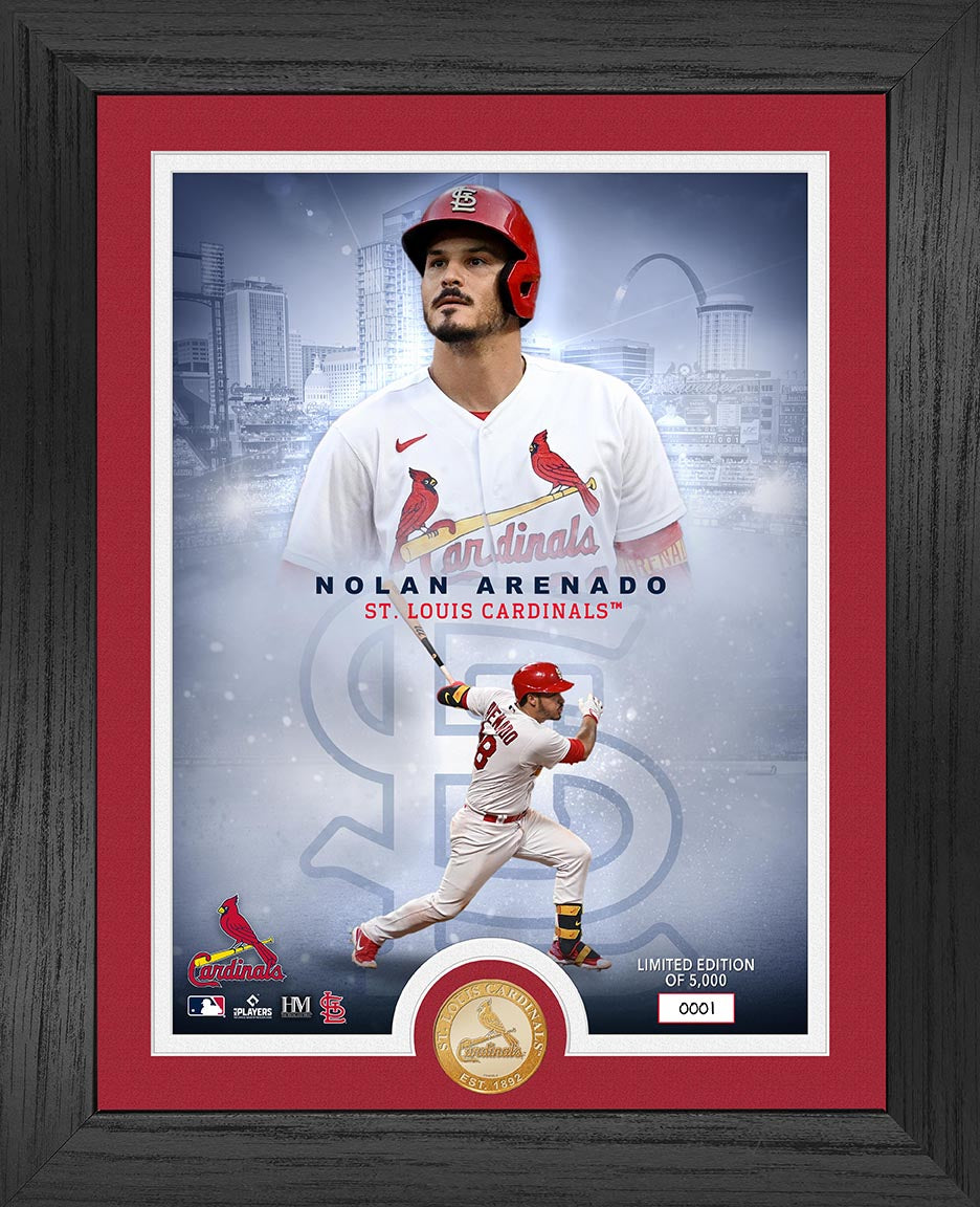 Nolan Arenado Cardinals Legends Bronze Coin Photo Mint