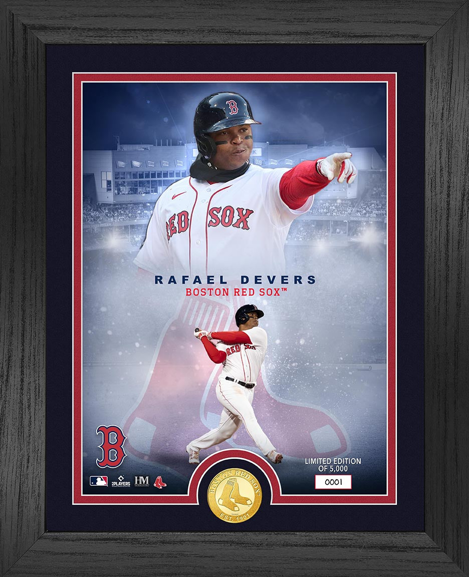 Rafael Devers Red Sox Legends Bronze Coin Photo Mint