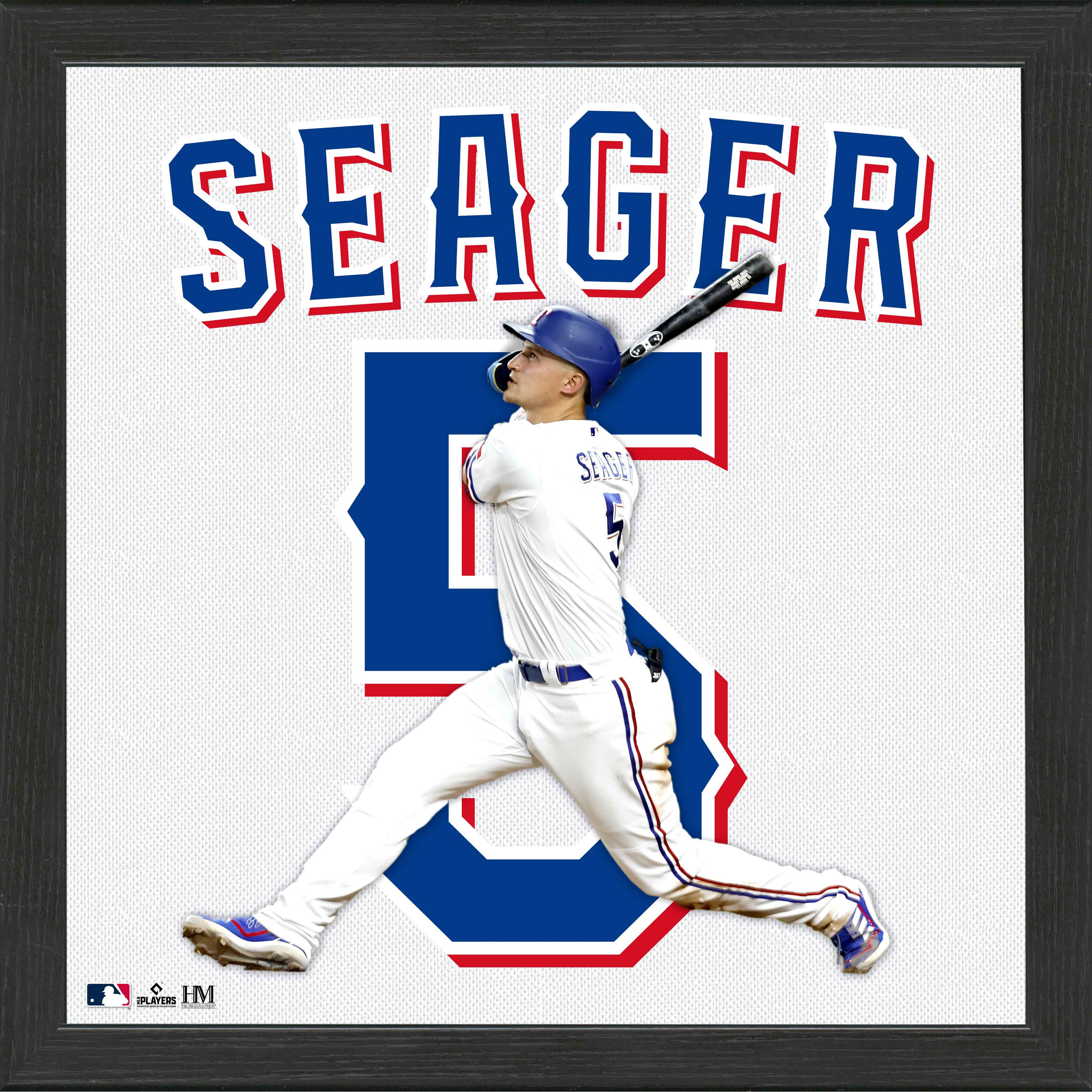 Corey Seager Texas Rangers Jersey IMPACT Frame