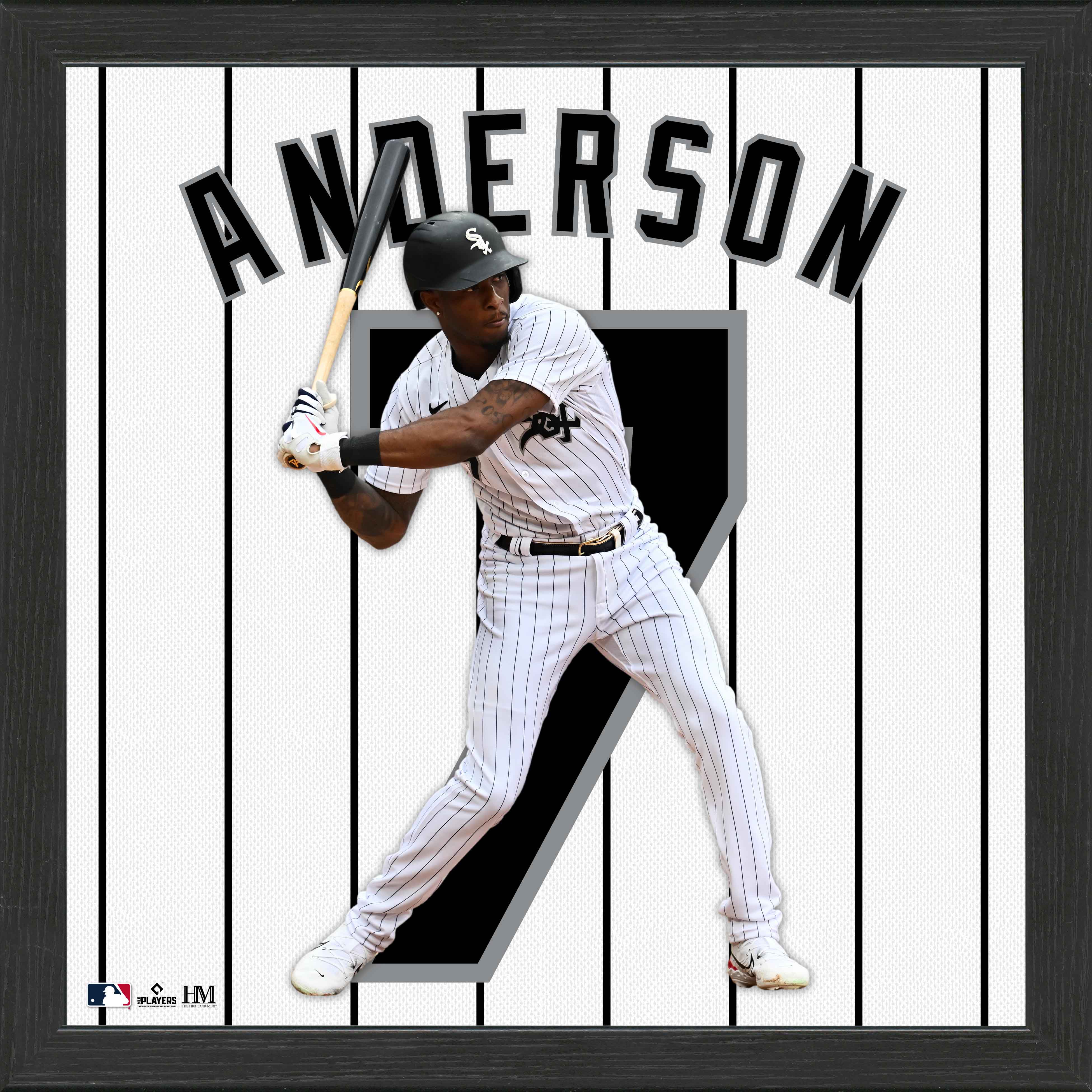 Tim Anderson Chicago White Sox Jersey IMPACT Frame