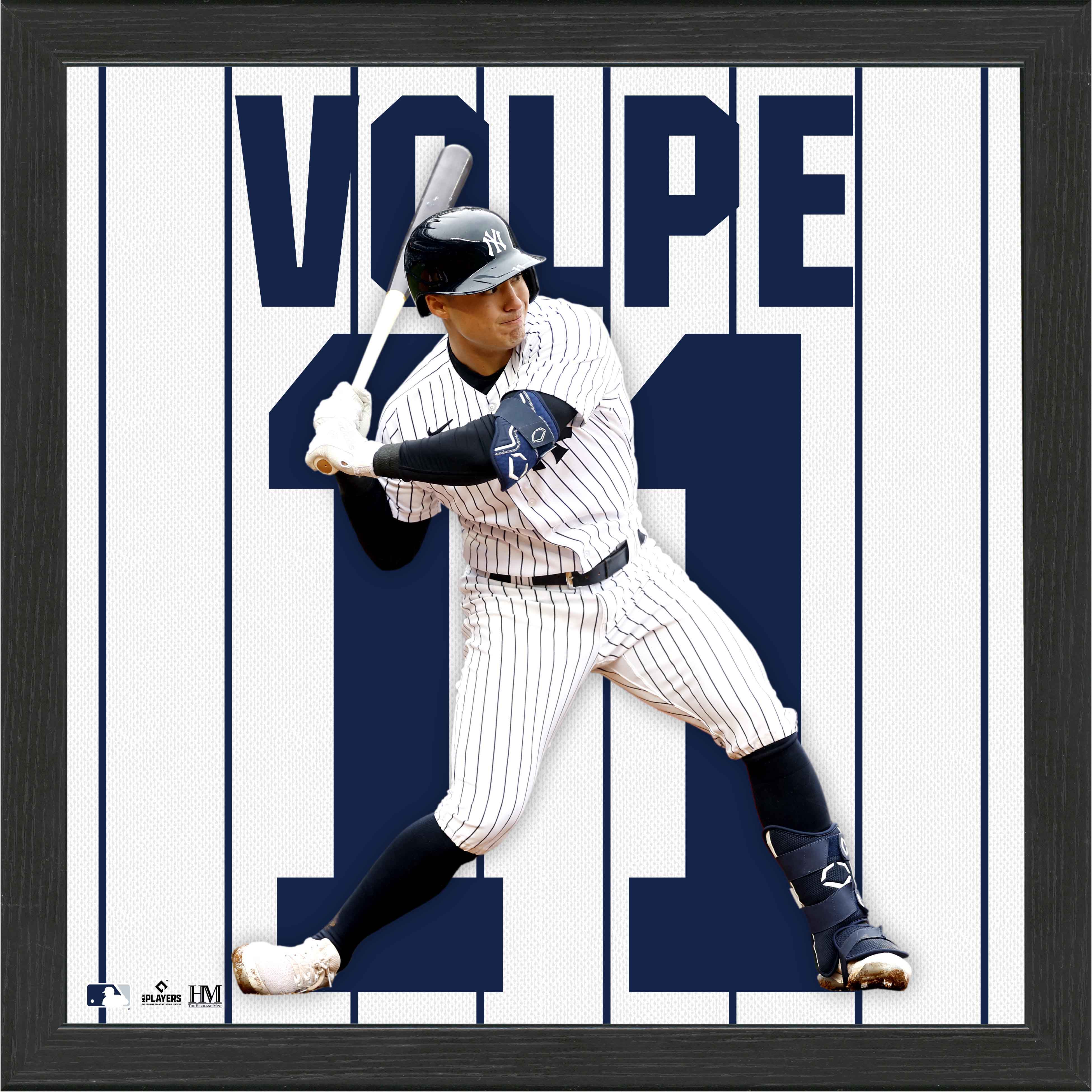 Anthony Volpe New York Yankees Jersey IMPACT Frame