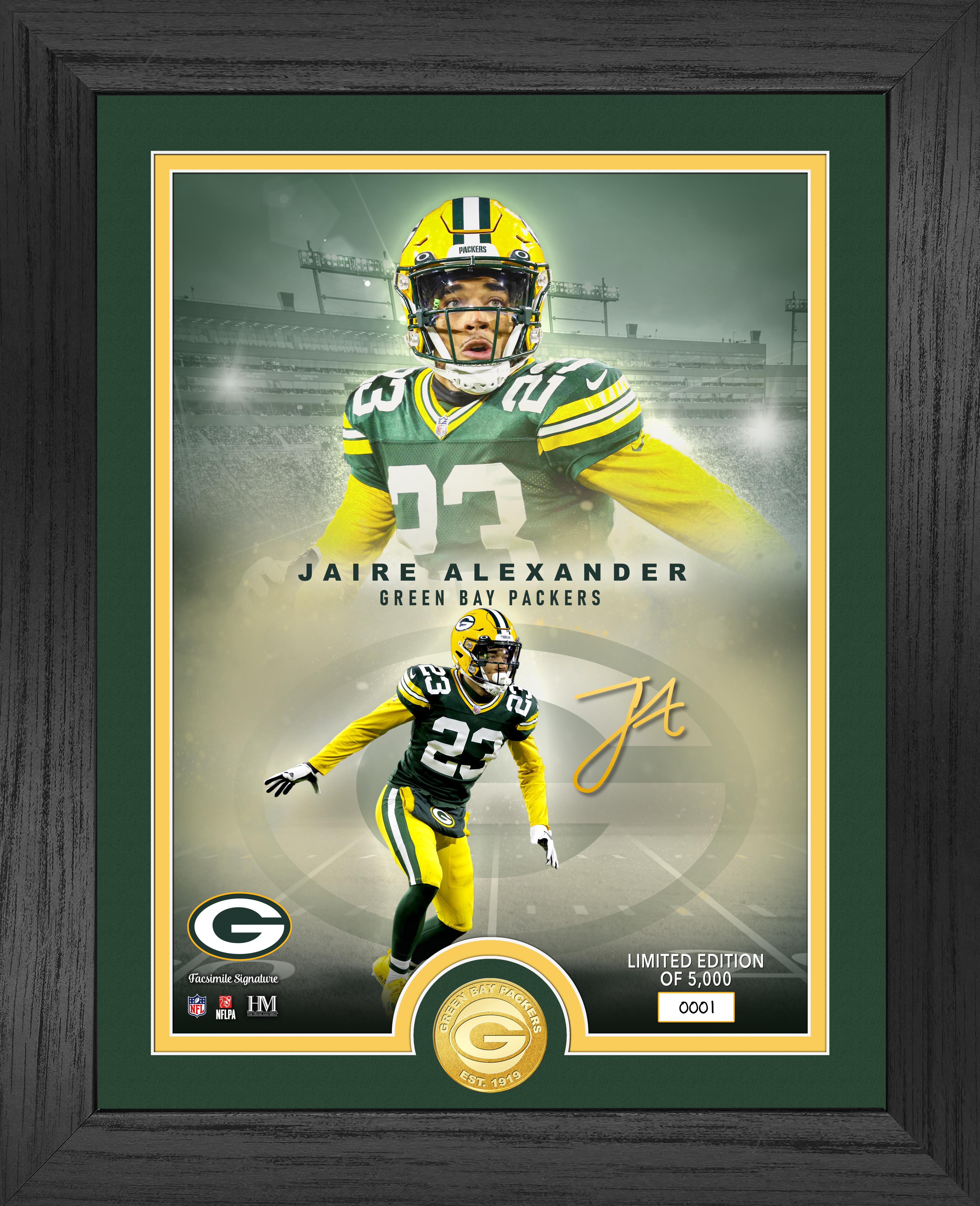 Jaire Alexander Green Bay Packers Bronze Coin Photo Mint