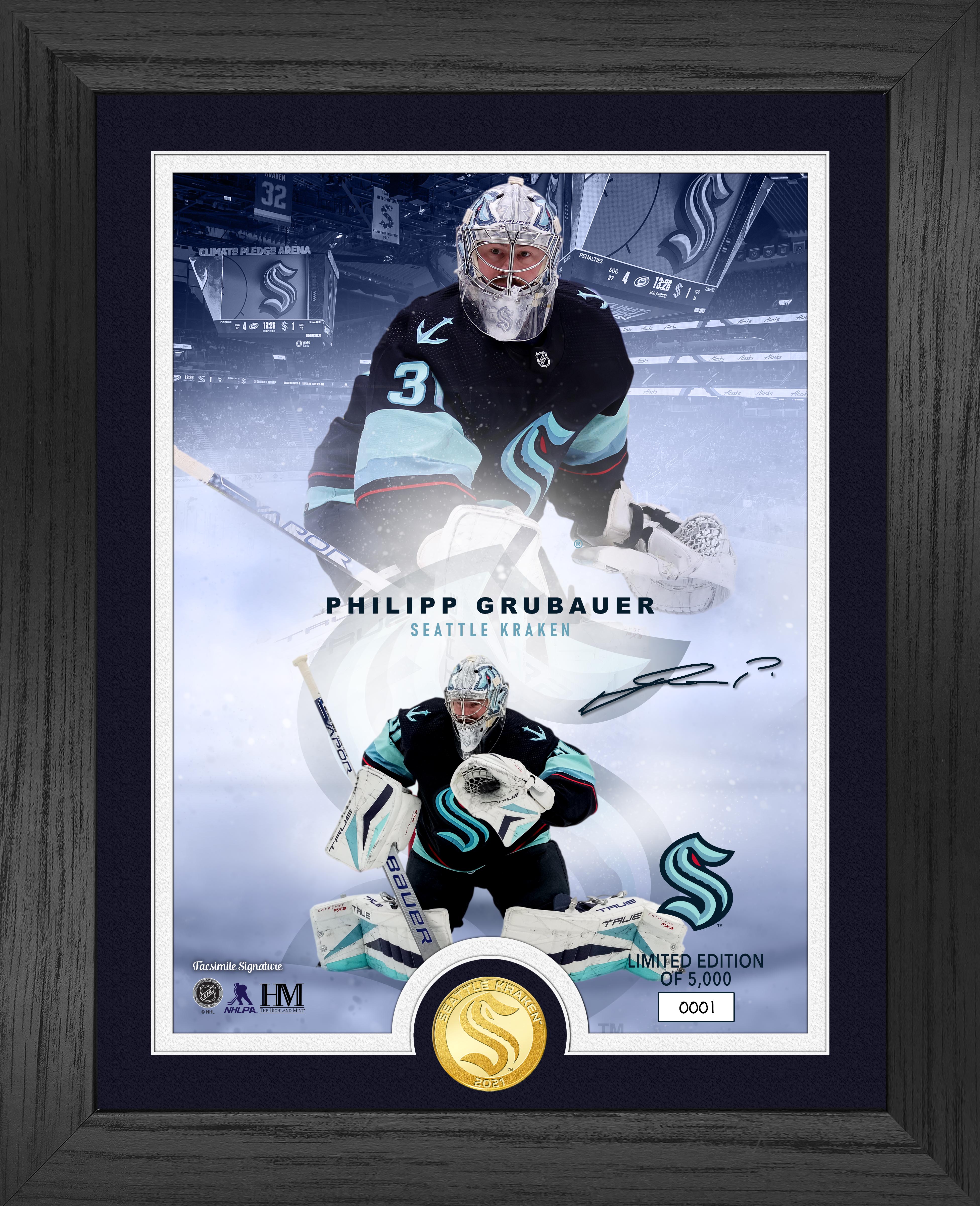 Phillip Grubauer Legends Bronze Coin Photo Mint