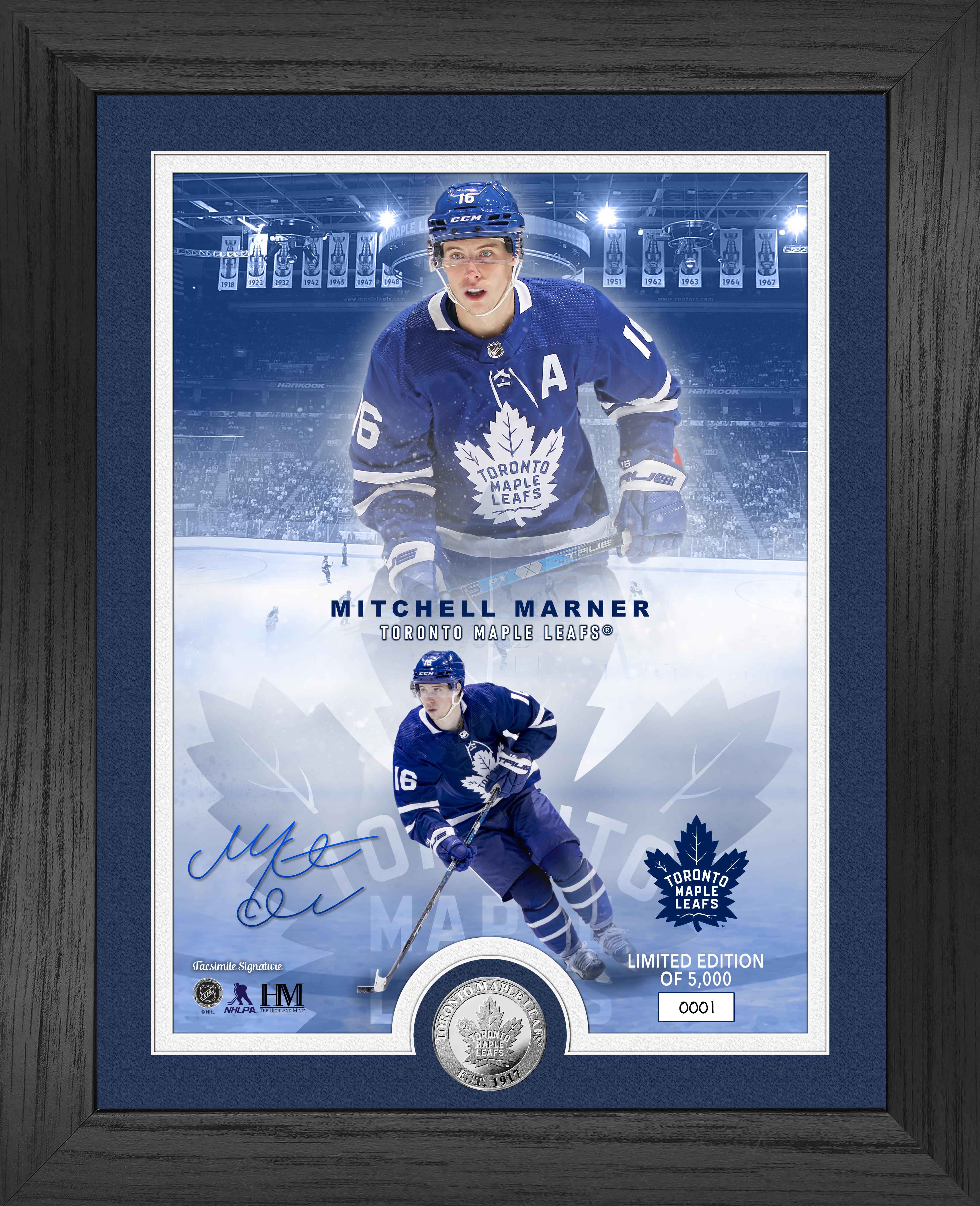 Mitch Marner Legends Silver Coin Photo Mint