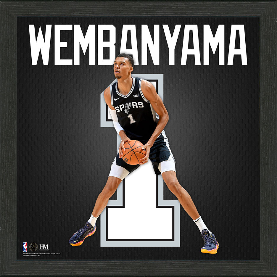 Victor Wembanyama IMPACT Jersey Frame