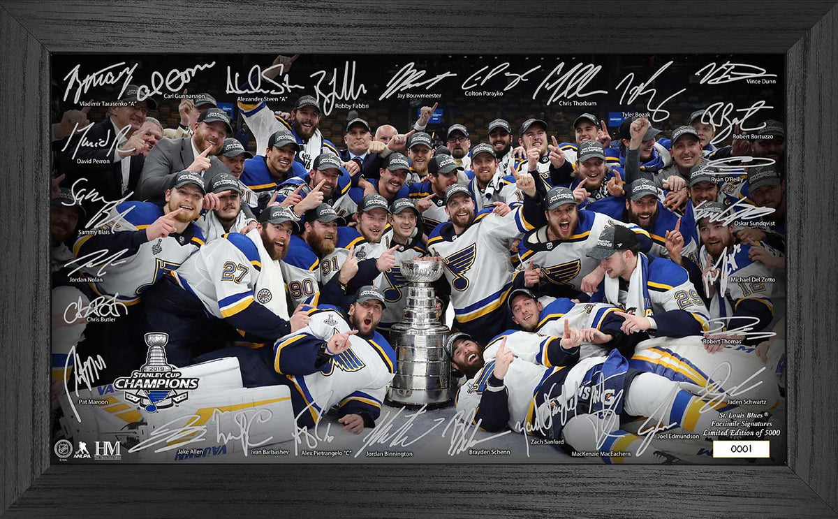 NHL St. Louis Blues 2019 Stanley Cup Champions Resin Replica Trophy