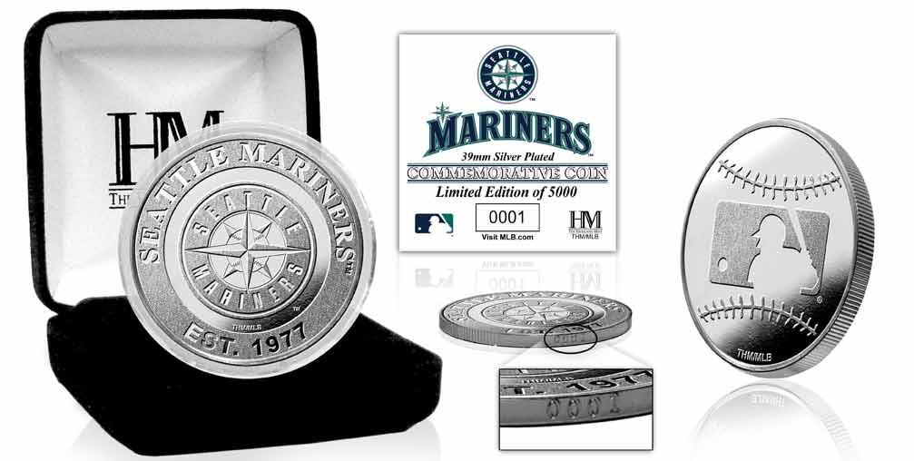 Seattle Mariners Silver Coin