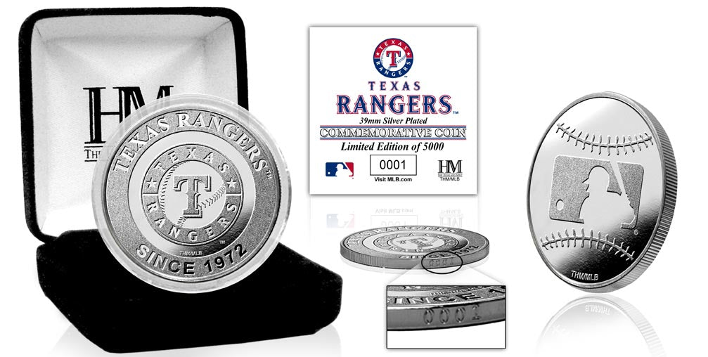 Texas Rangers Silver Coin