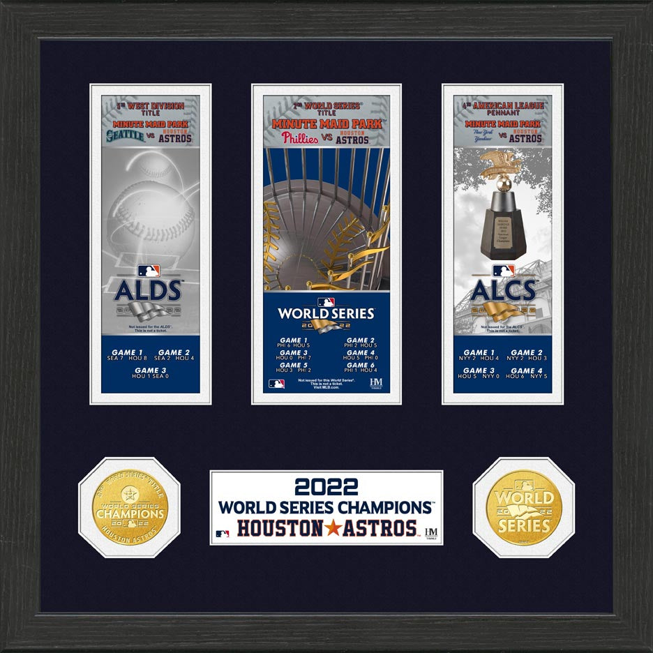 Houston Astros  2022 World Series Champions Road To The Championship Collection